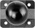 ARKON Mounts 4-Hole AMPS to 38mm (1.5") Ball Adapter | Permanent Mount to Flat Surfaces | Reinforced Composite Construction for Durability | Desig...