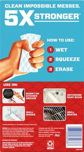 Mr. Clean Magic Eraser Extra Durable, Cleaning Pads with Durafoam, 4 count...