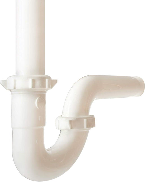 Plumb Pak 200WK P Trap, 1-1/4-Inch by 1-1/4-Inch, White...