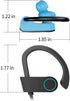 Bluetooth Headphones, Wireless Headphones 16H Playtime Wireless Earbuds with Mic Stereo in-Ear Earphones, IPX7 Waterproof Sports Headphones Sound ...