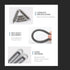 200PCS Compression Spring Series kit, 21 Combination kit, Galvanized Extension and Compression Spring kit, Including Small Springs for Home Repair...