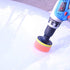 Multipurpose Drill Brush Scrubber Cleaning Set for Car Wheels, Car Seats, Car Carpet Medium Stiff Brushes, Car Wave Polishing Sponge, Wheels Tiles...