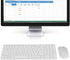 Keyboard and Mouse Sets, High Sensitivity no Delay Keyboard and Mouse, 108 Keys Multi-Functional 2.4G Keyboard Mouse Combo(White)...