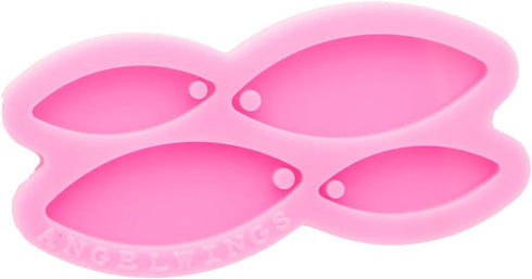 Super Glossy Tear Drop Hoop Earrings Resin Mold, Silicone Earring Mold for Epoxy Resin Jewellery Making Craft...