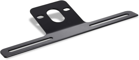 Steel Heavy Duty License Plate Holder Bracket and Light Mount for Trailers, Trucks, Cars, Certain Motorcycles with Mounting Screws, Reflective Sti...