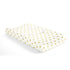 Lush Decor Baby Boho Metallic Hearts Allover Hearts Soft & Plush Changing Pad Cover, 32" x 16" x 5", White & Gold...