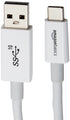 Amazon Basics USB-C to USB-A 3.1 Gen 2 Adapter Fast Charger Cable, 10Gbps High-Speed, USB-IF Certified, for Apple iPhone 15, iPad, Samsung Galaxy,...