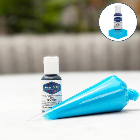 Americolor Soft Gel Paste Food Color, .75-Ounce, Sky Blue...