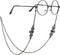 Pinksee Women Men Glasses Chain Black Bat Eyeglass Strap Holder Eyewear Retainer...