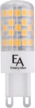 EmeryAllen EA-G9-4.5W-001-279F-D Dimmable Miniature Bi-Pin Base JA8 Compliant LED Light Bulb, 120V-4.5Watt (50W Equivalent) 450 Lumens, 2700K, 1 P...