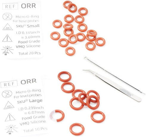 O-Ring Repair Kit for Breville Oracle Espresso Hose Connectors NTC Probes, to Solve Coffee Machine Thermal GFCI outlet leakage issues...