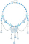 Beaded Butterfly Choker Beads Tassel Pendant Necklace Butterfly Pearl Niche Necklace Collarbone Chain Heart Tassel Adjustable Necklace Jewelry for...