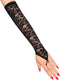 Women's Elegant Lace Gloves, Elbow Length Fingerless Lace Gloves for Opera Party 20s Evening Wedding Dinner Bridal...