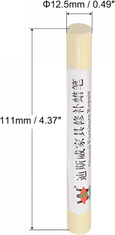 uxcell Wood Wax Filler Stick, Furniture Crayons Wooden Repair Wax Filler Stick Touch Up Wax Paint Pens for Scratches Holes Floor Laminate Carpente...