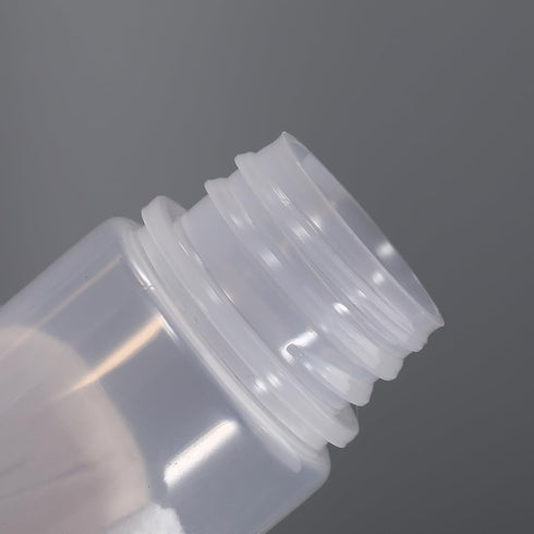 1 oz Wide Mouth Lab Reagent Bottle, Laboratory Grade Chemical Container, Sealed Leak-proof Clear PP Bottle, Pill Bottle, Water Sample Bottle(5 Pcs...