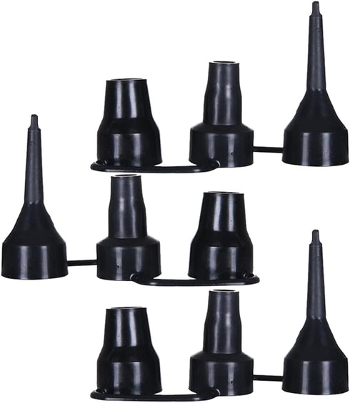 Air Pump Replacement Nozzles, 3 Pack Inflatable Pump Nozzles Head, Air Pump Inflator Adaptor Accessory for Partial Air Bed, Air Mattress etc...