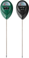 Soil Moisture Meter, 2 Pack Plant Water Meter Soil Meter Moisture Sensor Hygrometer for Indoor Outdoor Plant Care,No Battery Needed(Green + Black)...