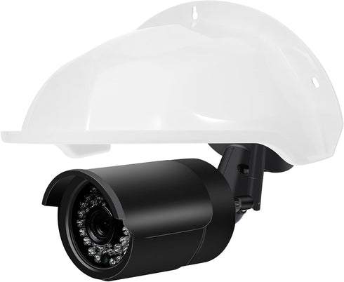 MAGICLULU 2Pcs Camera Sun Rain Security Cover Universal Security Camera Protective Shield Cameras Sun Rain Shade Camera Cover Shield for Cameras O...