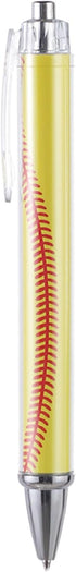 20Pcs Softball Cute Ballpoint Pens Softball Gifts for Team,Medium Point (1.0mm),Retractable Black Ink Novelty Pen for Little Girl Softball Gifts...
