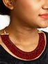 JewarHaat Crystal Choker Mat Design Multi Layered Traditional Indian Necklace Bollywood Ethnic Fashion Wedding Jewelry for Women...