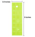 Acrylic Quilting Ruler, 2.5 inch x 8 inch | Small Ruler for Sewing, Measuring and Cutting Quilt Fabric | Straight Edge Tool for Jelly Rolls, Mini ...