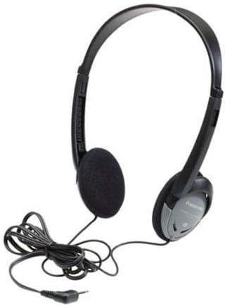 Panasonic Headphones On-Ear Lightweight with XBS RP-HT21 (Black & Silver)......