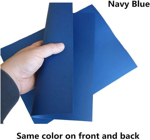 20 Sheets Navy Blue Cardstock Thick Blank Craft Paper for DIY Art Project, Scrapbook, Cards and Invitations Making(8.5 x 11 Inches)...