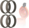 4pcs Black Replacement Gasket for Gatorade Water Bottle Silicone Lid Seal Ring Replacement Accessories Part for Gatorade Gx Cookware...