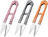 3pcs Sewing Scissors,4.27in Multi-Color Sharp Yarn Snips,Portable Mini Thread Cutters,Sewing Snips Trimming Nipper for DIY Supplies Embroidery Fis...
