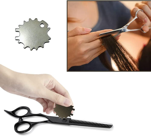 10 Pcs Scissors Tension Adjuster Universal Tension Key Professional Shears Adjust Tightening Tension Key for Scissors and ShearsUniversal Screw Ke...
