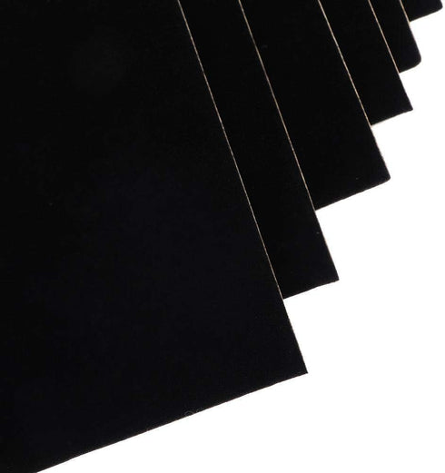 10pcs Felt Fabric Adhesive Sheets, Sticky Back Sheets, Self-Adhesive Sheets for Art & Crafts, Jewelry Box Liner, Furniture Protector Pads Water Re...