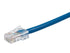 Monoprice Cat5e Ethernet Patch Cable - RJ45, Stranded, 350Mhz, UTP, 24AWG, 3 Feet, Blue - Zeroboot Series...