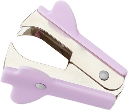 1Pc Purple Stapler Puller,Stapler Removals, Remover - Staple Puller Tool with Non-Slip Grip,Wear-Resistant Supplies for School,Teachers,Students,a...