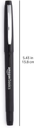 Amazon Basics Felt Tip Marker Pens - Medium Point, Black, 24-Pack...