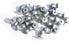 Marrkey 8x10mm Small Screw in Tire Studs Spikes Anti-Slip Stud Screws Tire Spikes for Motorcycle/Truck/ATV/SUV/Auto Car Accessories 400PCS (100)...