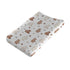 Cute Woodland Bear and Paws Changing Pad Cover Cartoon Bear Changing Table Cover for Baby Boys Girls Ultra Soft Breathable Stretchy Snug Fitted Ba...