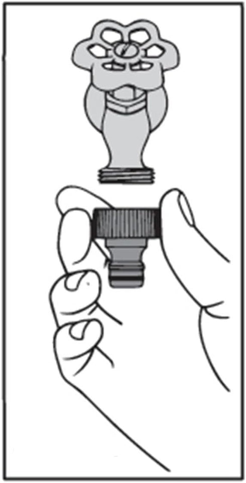Gardena Faucet Tap Connector (2)...