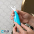 Automatic Dental Flosser | Reusable and Refillable | Pre-Loaded Floss Inside | Travel Cover | Easy Click-to-Use Solution for Plaque Removal, Clean...