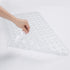 AmazerBath Bath Tub Mat, Medium Size 27.6 x 15 Inches Non-Slip Shower Mats with Suction Cups and Drain Holes, Bathroom Bathtub Mats Machine Washab...