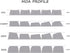 Sumgsn MOA Profile Keycaps 138 Keys Yellow Cute Duck PBT DYE-SYB Keycap for Mx Cherry Mechanical Keyboard GH60 GK64 FC660M RK860 RK987 RK61...