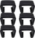 SUQ I OME 6 Pack of Outdoor Patio Wicker Furniture Clips Sectional Sofa Rattan Furniture Clamps Chair Fasteners,Connect The Sectional or Module Ou...