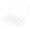 BTremary 36 Grids Clear Craft Storage Boxes with Compartments, Bead Organizer Storage Box, Plastic Jewellery Organizer Box, Small Parts Organizer ...