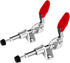 POWERTEC 2PK Toggle Clamp, 100lbs Holding Capacity, 301A Quick Release Push Pull Clamp for Woodworking Jigs and Fixtures, Pocket Hole Jigs, Weldin...