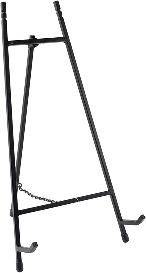 Red Co. 13” Tall Modern Metal Tripod Plate Stand and Art Holder Easel, Black...