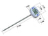 Baby Milk Thermometer Multi-Purpose Thermometer Water Temperature...