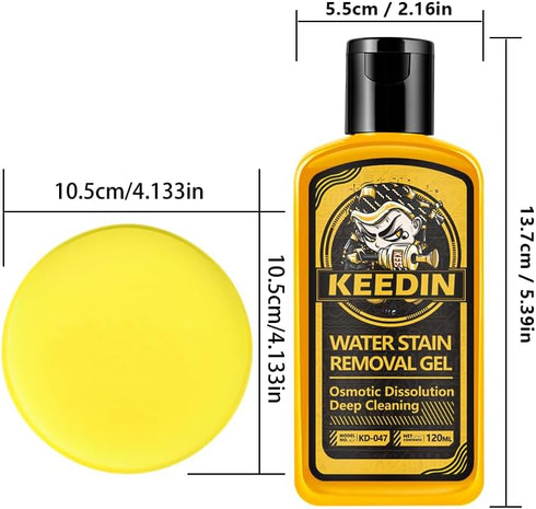 Water Spot Remover Safe for Glass, Trucks, Motorcycles, RVs, Car Detailing & More Hard Water Stain Remover Cleans Mirrors, Windows, Chrome Surface...