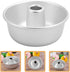 ABOOFAN Aluminum Chiffon Cake Baking Pan Aluminum Angel Food Cake Pan Round Cake Pan with Removable Bottoms Kitchen Bakeware...