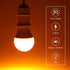 LED amber light Bulbs, A19 9W(60W Equivalent) 1800K E26 A19 Amber Soft Light Bulbs Warm Light Bulbs for Bedroom, Healthy Sleep, Baby Nursery Light...
