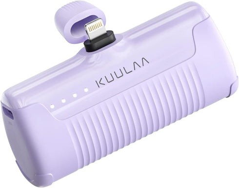 Kuulaa Portable Phone Charger Portable Charger iPhone 4500mAh Mini Power Bank for iPhone Cute Battery Pack Backup Charger Travel Compatible with i...