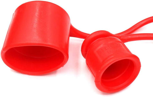 3/8" Skid Steer Bobcat Flat Face Hydraulic Coupler Dust Cap and Plug,CEKER Rubber Covers for ISO 16028 1/2 Hydraulic Male Female Coupling 2set...
